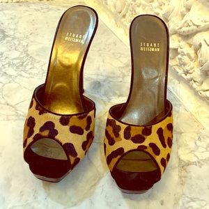Stuart Weitzman Leopard Heels